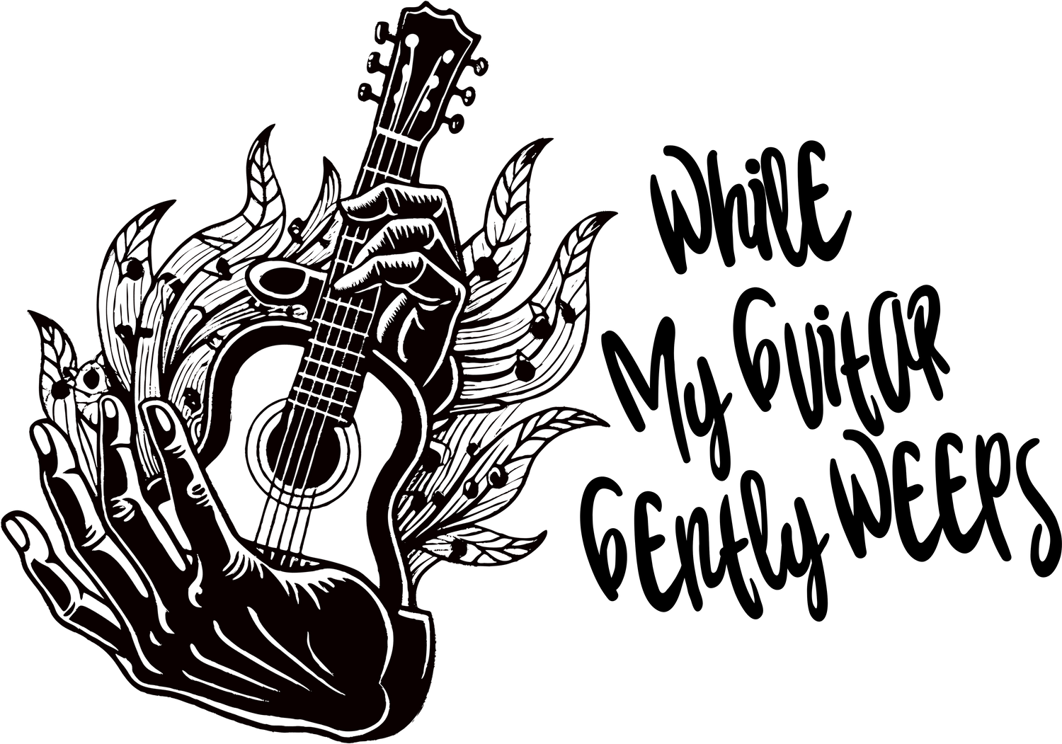 While My Guitar Gently Weeps